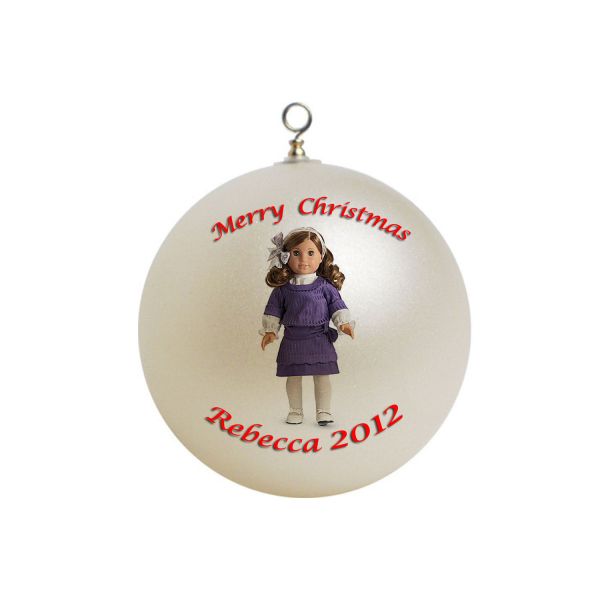 Personalized American Girl X-mas Ornament Rebecca #3