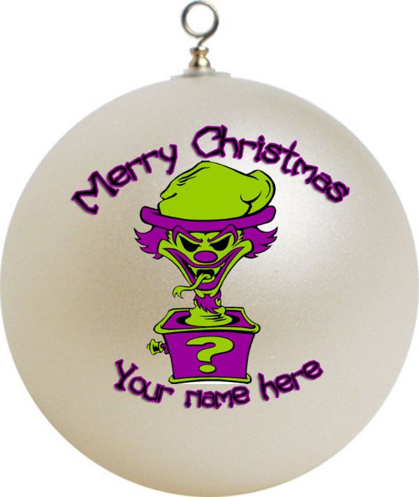 Personalized Insane Clown Posse X-mas Ornament Riddle Box