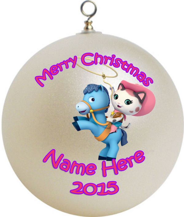 Personalized Sheriff Callies Wild West Christmas Ornament Custom Gift #2