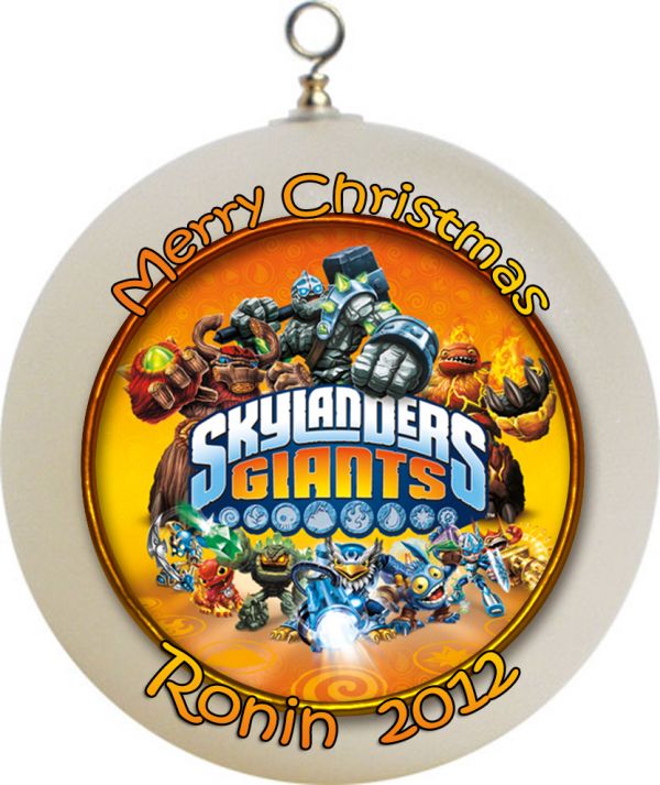 Personalized Skylanders Christmas Ornament Custom Gift#1