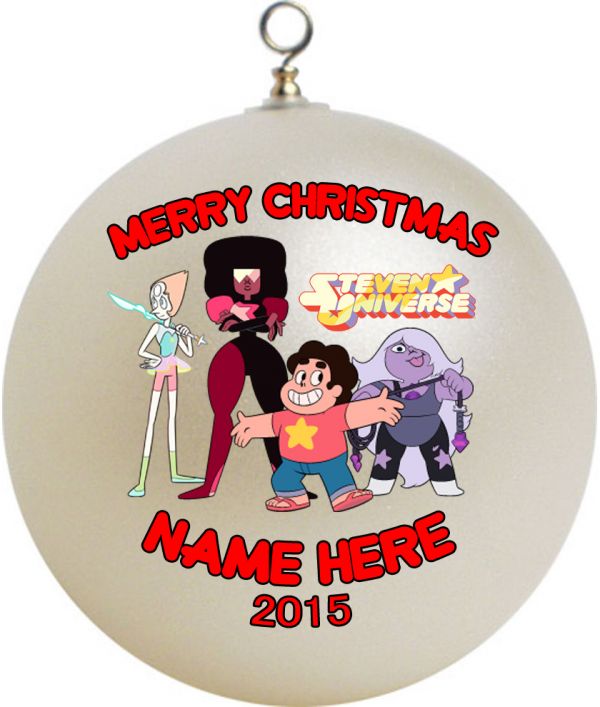 Personalized Steven Universe Christmas Ornament Custom Gift #1