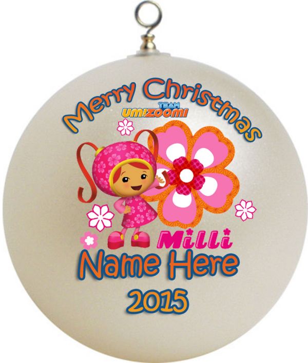 Personalized Team Umizoomi Mili Christmas Ornament Custom Gift #3