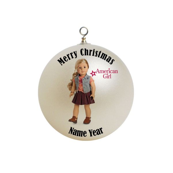 Personalized American Doll Tenney 1 Ornament