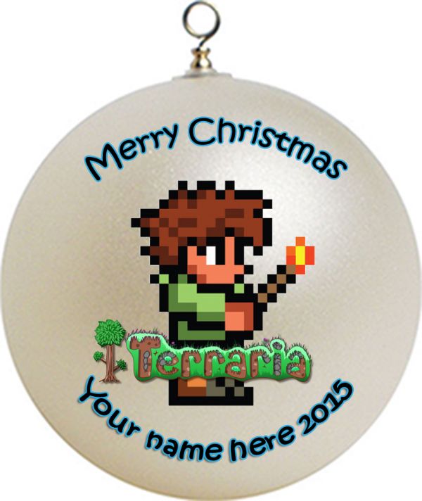 Personalized Terraria Christmas Ornament Custom #1