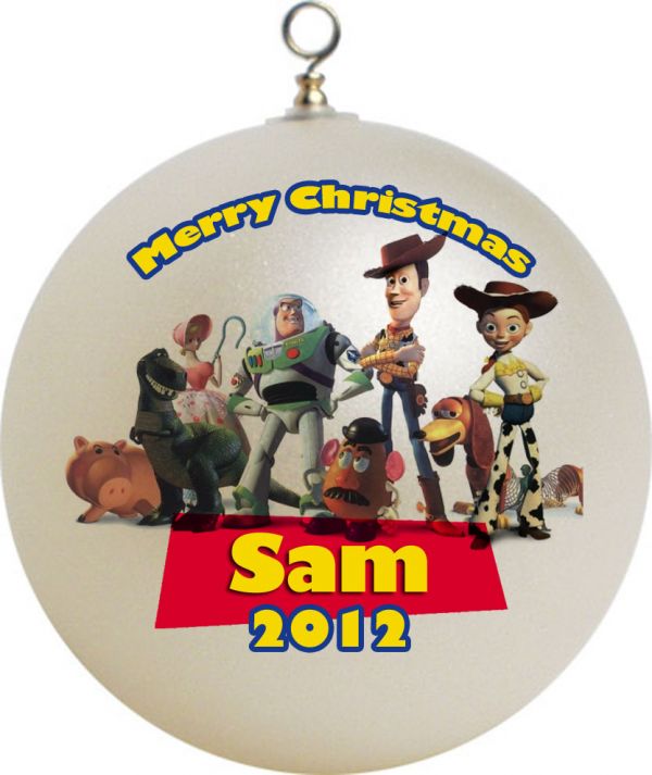 Personalized Toy Story Christmas Ornament Group #1