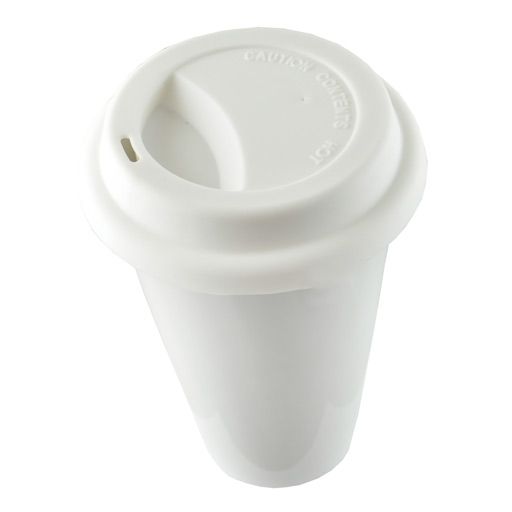 Personalized Thermal Porcelain Tumbler With Silicone Lid 10 oz