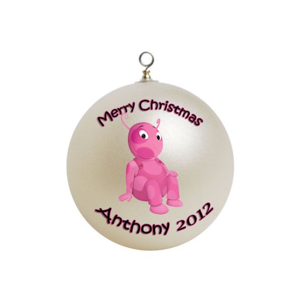 Personalized Backyardigans Christmas Ornament Uniqua